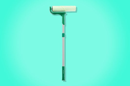 Large lint roller.